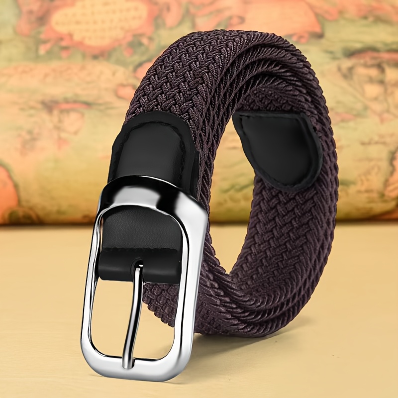 New casual needle buckle belt, unisex elastic belt, collapsible elastic belt, casual jeans Christmas gift - Image 15
