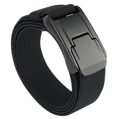 2026 New Stretch Belt for Men and Women Hard Quick Release Buckle Strong Real Nylon Unisex Elastic Belt Overalls Work Belt