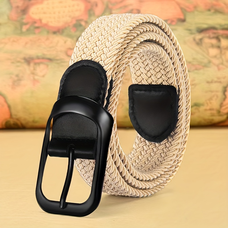 New casual needle buckle belt, unisex elastic belt, collapsible elastic belt, casual jeans Christmas gift - Image 8