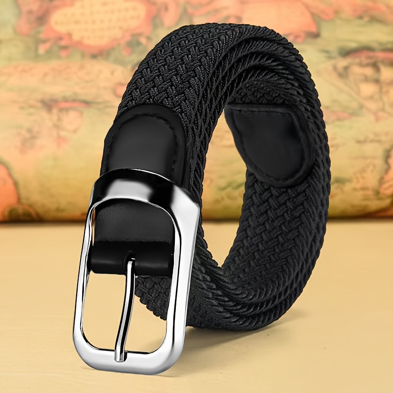 New casual needle buckle belt, unisex elastic belt, collapsible elastic belt, casual jeans Christmas gift - Image 11