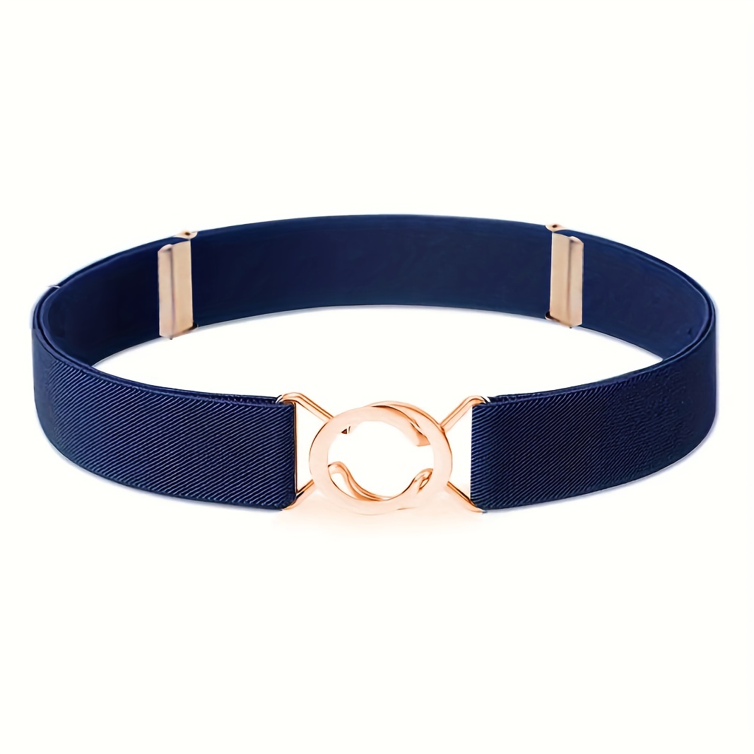 Fashionable Women’s Elastic Waistband with Adjustable Metal Buckle –  For Fitness & Yoga – Stretchy & Comfortable – Perfect for Everyday Wear & Travel – Ideal Gift for Active Women