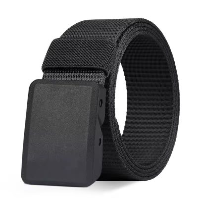 1pc Automatic Buckle Nylon Belt Outdoor Hunting Multifunctional Tactical Canvas Belt High Quality Men And Women Belt