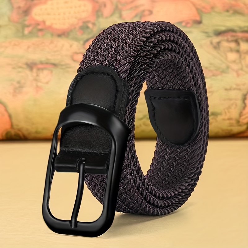 New casual needle buckle belt, unisex elastic belt, collapsible elastic belt, casual jeans Christmas gift - Image 10