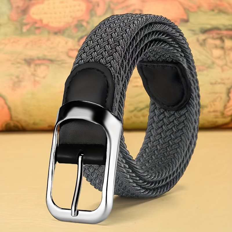 New casual needle buckle belt, unisex elastic belt, collapsible elastic belt, casual jeans Christmas gift - Image 13