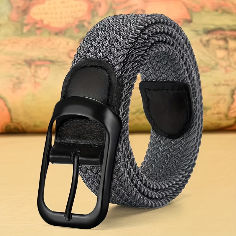 New casual needle buckle belt, unisex elastic belt, collapsible elastic belt, casual jeans Christmas gift - Image 6