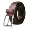 Braided Elastic Belt Woven Stretch Belts for Men Women Casual Pants Jeans Golf Shirts - Image 5