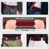 Quick Release Men's Nylon Belt, Elastic Webbing Belt with Heavy Duty Buckle, Cut to Fit Tactical Belt for Work, Casual, Outdoor - Image 14