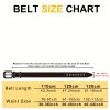 Double pin buckle High quality handmade knocking genuine leather belt luxury designer belts male Strap Jeans for man cowboy belt men - Image 3
