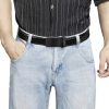 High quality Men's two-layer cowhide belt Comfort Click Belt automatic buckle flap belt Convenient business and leisure golf ratchet belt Christmas holiday gift optional extended size - Image 4