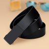 Classic Automatic Buckle Men'S Belt Smooth Buckle Business Belt Men'S Belt New Style - Image 2