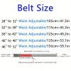 Men's Fashion Ratchet Belt Glamorous Alloy Buckle Adjustable 35mm Width Casual Versatile Halloween Costume Accessories Gift - Image 2