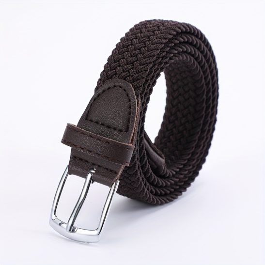 No-Hole Women's and Simple Versatile Elastic Waistband Belt, Trendy Casual Stretch Belt for Jeans