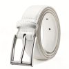 Men's Leather Belt, Fashion & Classic Casual Belt with Single Prong Buckle for Jeans, Pants, Work And Business, Gift for Dad & Husband - Image 18