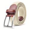Braided Elastic Belt Woven Stretch Belts for Men Women Casual Pants Jeans Golf Shirts - Image 3