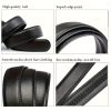 Full Match Automatic Buckle Genuine Leather Belt, Men'S Business Casual Belt, Fashionable High-End Trousers Belt, Durable All-Season Formal Belt, Best Choice for Gifts - Image 8