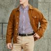 Men's Full Grain Leather Classic Fashion Jeans Belts, Handmade Men Leather Belt with Gift Box - Image 12