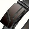 Full Match Automatic Buckle Genuine Leather Belt, Men'S Business Casual Belt, Fashionable High-End Trousers Belt, Durable All-Season Formal Belt, Best Choice for Gifts - Image 9