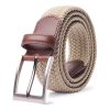 Braided Elastic Belt Woven Stretch Belts for Men Women Casual Pants Jeans Golf Shirts - Image 13