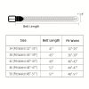 Leather Braided Belts for Men - Mens Casual Belt for Golf Pants Jeans Everyday - Image 3