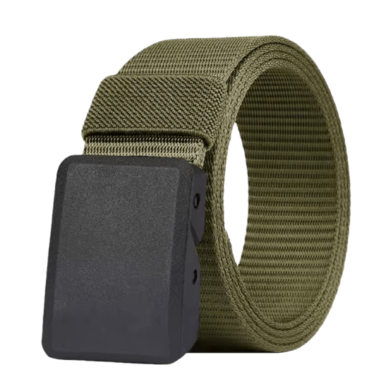Alternative view of 1pc Automatic Buckle Nylon Belt Outdoor Hunting Multifunctional Tactical Canvas Belt High Quality Men And Women Belt