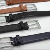 Men's Leather Belt, Fashion & Classic Casual Belt with Single Prong Buckle for Jeans, Pants, Work And Business, Gift for Dad & Husband - Image 16