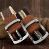 New Unisex Canvas Buckle Belt, Casual Cargo Pants Waist Belt, Sturdy And Durable Belt - Image 6
